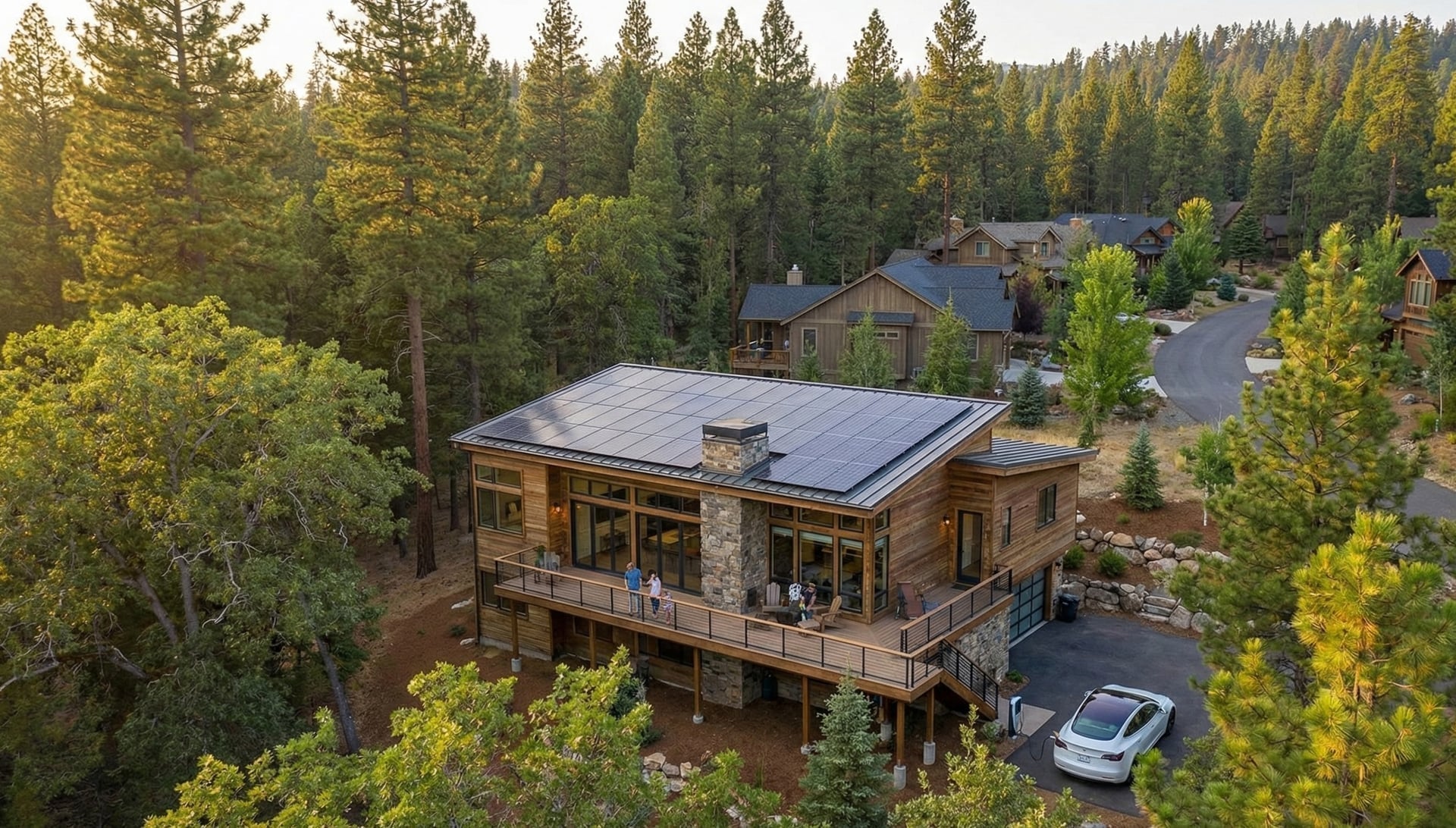 Residential solar installation