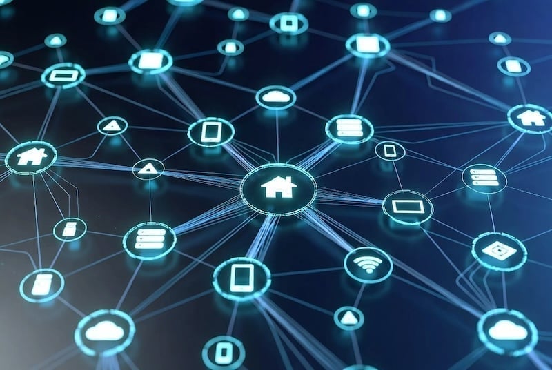 IoT sensor network and industrial automation